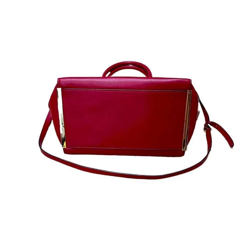 🌟85% OFF🌟Michael  Kors Red  Leather Tote